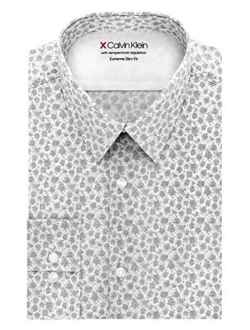 Men's Dress Shirt Xtreme Slim Fit-Thermal Stretch Print