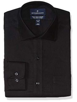 Amazon Brand - BUTTONED DOWN Men's Classic Fit Non-Iron Stretch Twill Dress Shirt