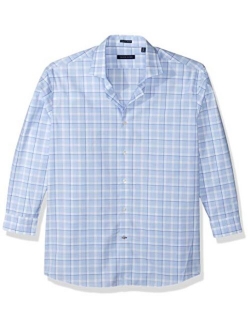 Men's Dress Shirt Regular Fit Non Iron Check