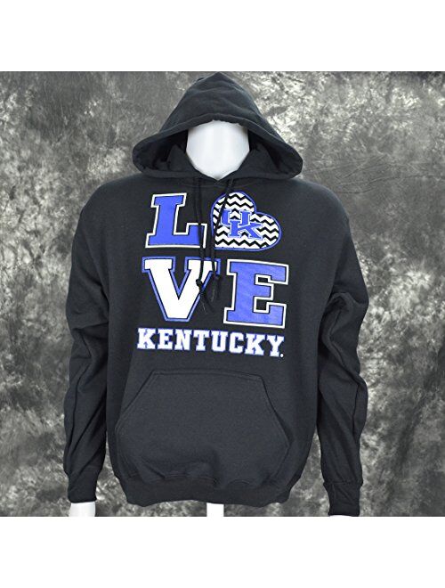 University of Kentucky Love KY on Black Hoodie