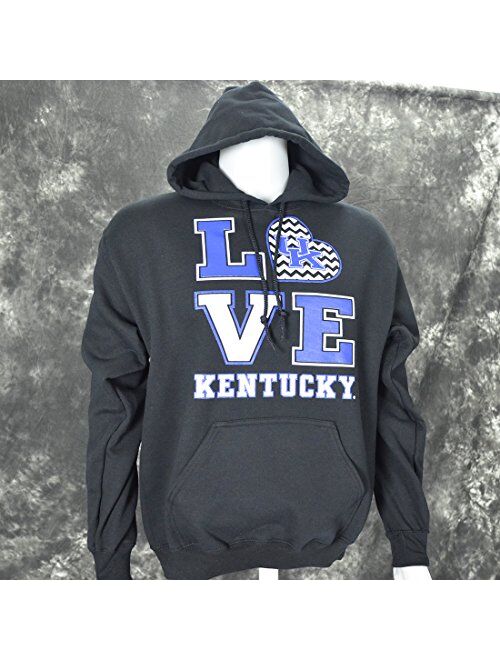 University of Kentucky Love KY on Black Hoodie