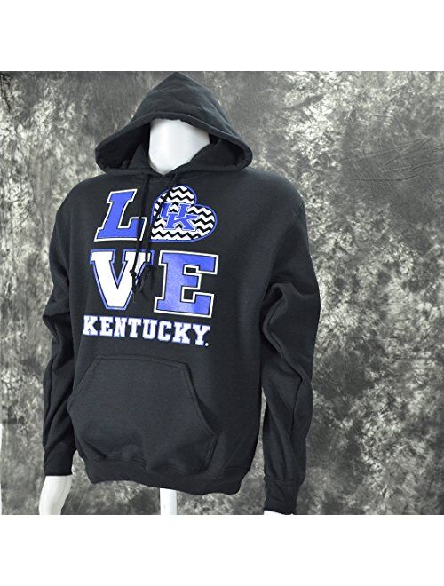 University of Kentucky Love KY on Black Hoodie