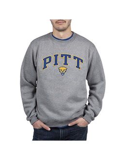 Elite Fan Shop NCAA mens Crewneck Charcoal Gray Sweatshirt