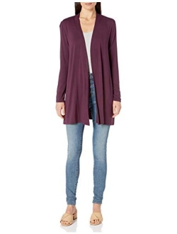 Women's Long-Sleeve Open-Front Cardigan