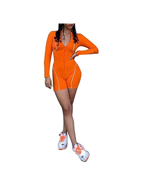 Womens Sexy Reflective 2 Piece Outfits - Bodycon Sleeveless Vest Crop Top+ Short Pants Set Biker Tracksuit Jumpsuit