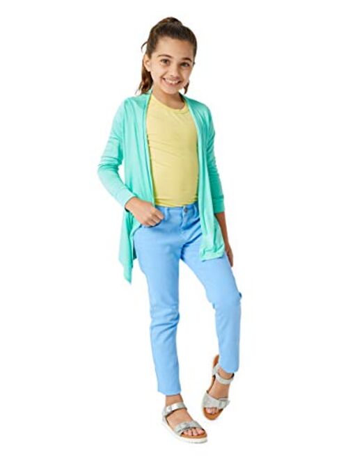 KIDPIK Cardigan for Girls Open Front Long Sleeve Spring or Summer Sweater