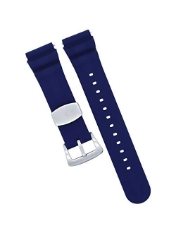 MOD 18mm 20mm 22mm Watch Band - Quick Release - Soft Silicone Replacement Watch Straps - Color Variations - for Men and Women