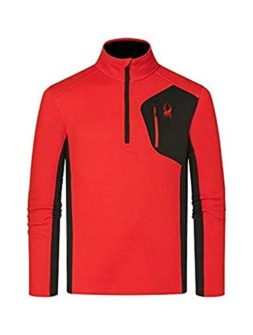 Spyder mens Bandit Half Zip Fleece Jacket