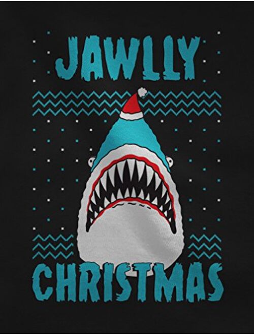 Jawlly Christmas Ugly Christmas Sweater for Xmas Party Shark Sweatshirt