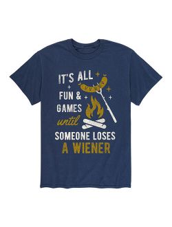 Navy 'All Fun & Games' Tee - Men