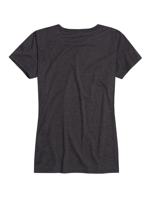 Heather Charcoal 'Camping Is My Happy Place' Relaxed-Fit Tee - Women & Plus