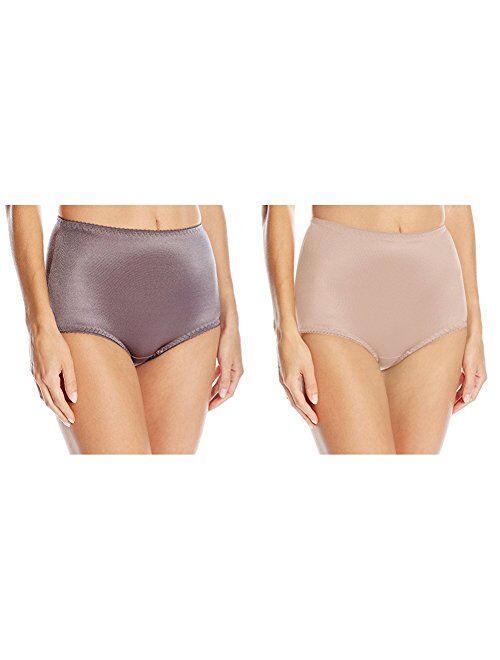 Vassarette Women's Undershapers Light Control Brief Panties, style 40001