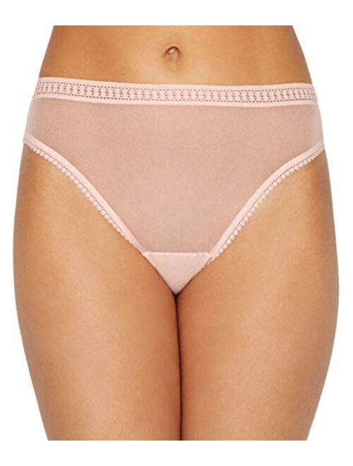 OnGossamer Women's Gossamer Mesh Hi-Cut Brief Panty