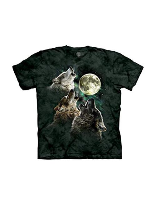 The Mountain Men's Three Wolf Moon Short Sleeve Tee