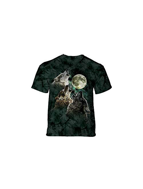 The Mountain Men's Three Wolf Moon Short Sleeve Tee