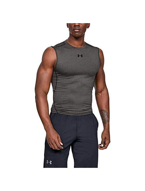 Under Armour Men's HeatGear Armour Sleeveless Compression T-shirt