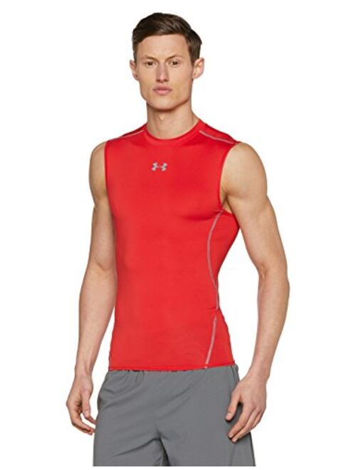 Under Armour Men's HeatGear Armour Sleeveless Compression T-shirt