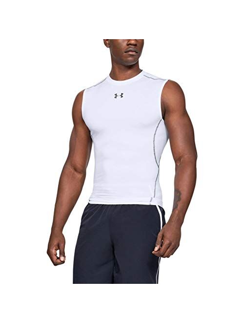 Under Armour Men's HeatGear Armour Sleeveless Compression T-shirt