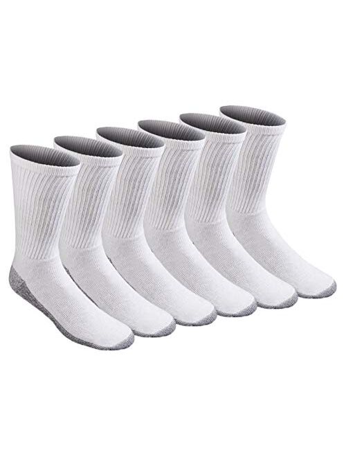 Dickies Men's All-Purpose Work Stain Resister Crew Socks (6/12 Pairs)