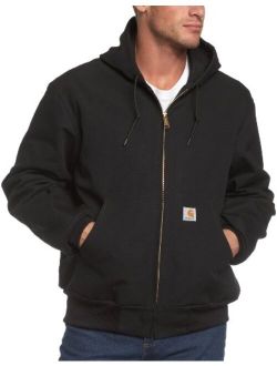 Men's Big and Tall Thermal-Lined Duck Active Hoodie Jacket J131