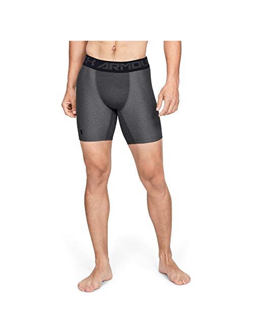 Under Armour Men's HeatGear Armour 2.0 6-inch Compression Shorts