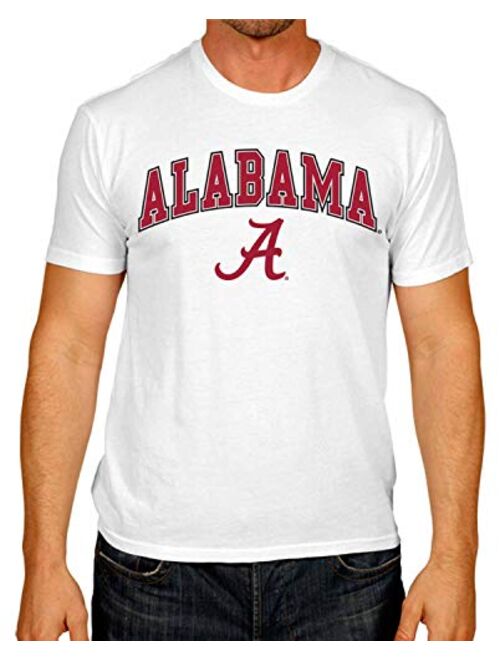 Campus Colors NCAA Adult Arch & Logo Soft Style Gameday T-Shirt