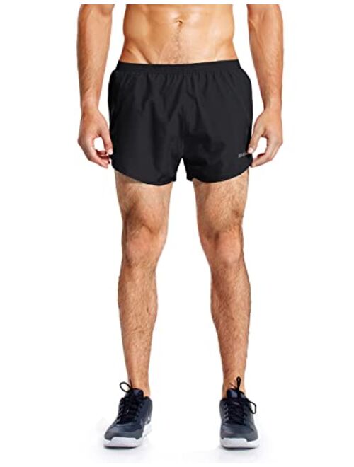 Baleaf Men's 3'' Running Shorts Quick Dry Gym Athletic Shorts