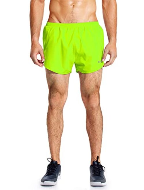 Baleaf Men's 3'' Running Shorts Quick Dry Gym Athletic Shorts