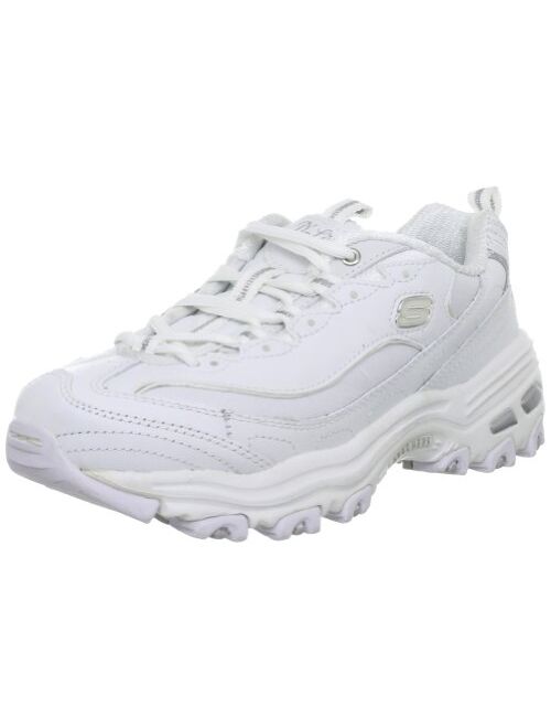 Skechers Sport Women's D'Lites Original Non-Memory Foam Lace-Up Sneaker