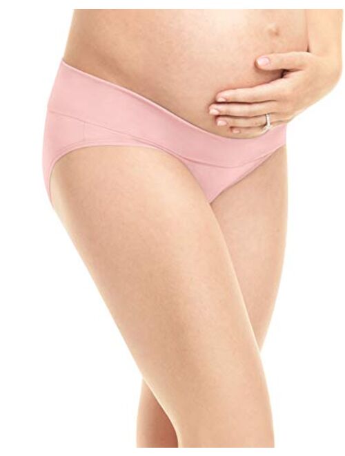 Playtex Women's Maternity Fold Down Modern Brief Panties 3-Pack