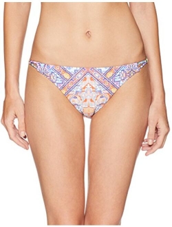 Nanette Lepore Women's Side Tie Hipster Bikini Swimsuit Bottom