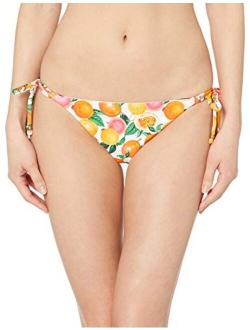 Nanette Lepore Women's Side Tie Hipster Bikini Swimsuit Bottom