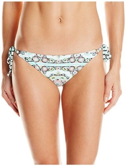 Nanette Lepore Women's Side Tie Hipster Bikini Swimsuit Bottom