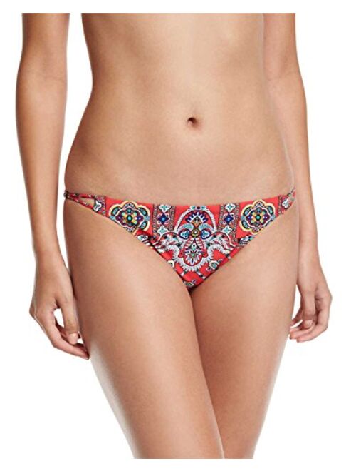 Nanette Lepore Women's Side Tie Hipster Bikini Swimsuit Bottom