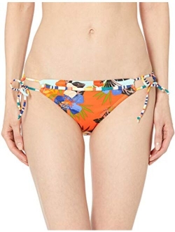 Hobie Women's Side Tie Hipster Bikini Swimsuit Bottom,