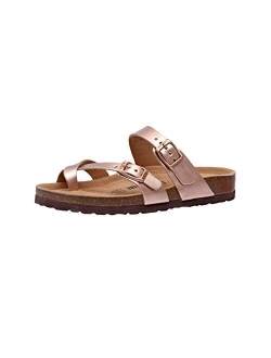 Women's Luna Cork Footbed Sandal with  Comfort