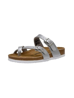 Women's Luna Cork Footbed Sandal with  Comfort