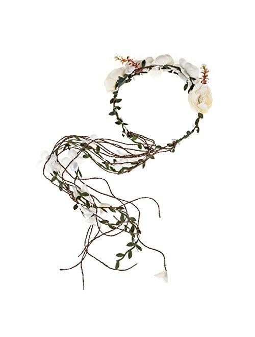 Love Sweety Rose Flower Headband Floral Crown Garland Halo