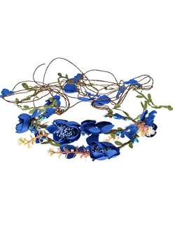 Newly arrived Rattan Flower Vine Crown Tiaras Necklace Belt Party Decoration