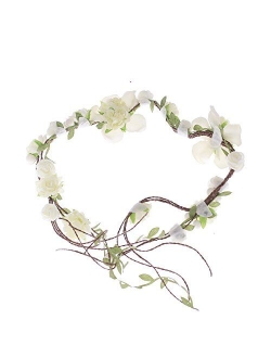 Newly arrived Rattan Flower Vine Crown Tiaras Necklace Belt Party Decoration