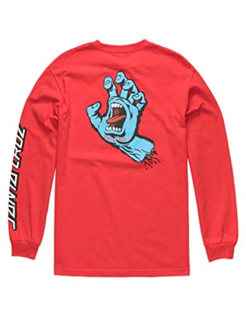 Santa Cruz Men's Screaming Hand L/S Shirts