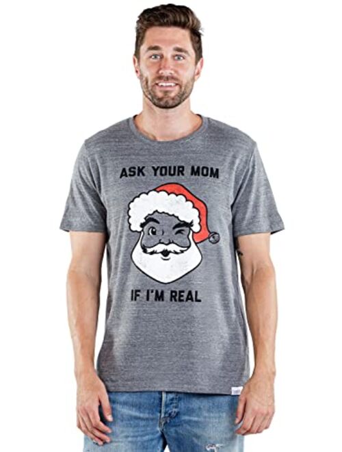 Tipsy Elves TipsyElves Men's Funny Christmas T Shirts - Hilarious Xmas Tee Shirts for Holidays