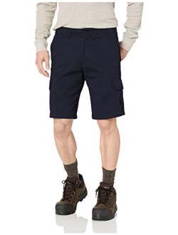 Men's 11 Inch Active Waist Washed Cargo Short