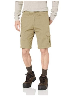 Men's 11 Inch Active Waist Washed Cargo Short