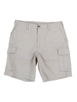 Mens Relaxed Fit Cargo Shorts