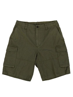 Mens Relaxed Fit Cargo Shorts