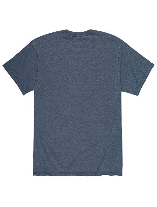 Instant Message Dad Joke Venn Diagram - Men's Short Sleeve Graphic T-Shirt