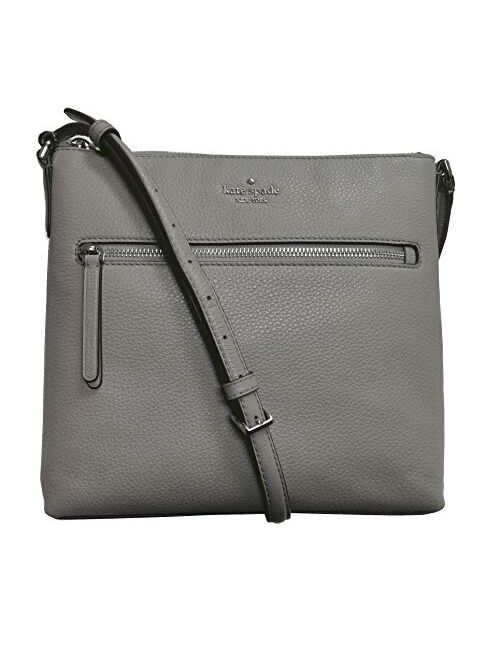 Kate Spade Jackson Top Zip Crossbody Bag Soft Taupe in Leather with  Silver-tone - US