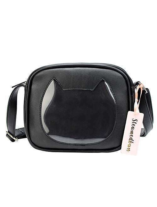 SteamedBun Ita Bag Cat Shaped Crossbody Purse Cell Phone Wallet Shoulder Bags with Insert