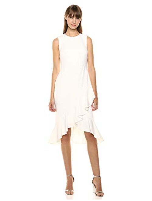 Calvin Klein Women's Ruffle Hem Sheath